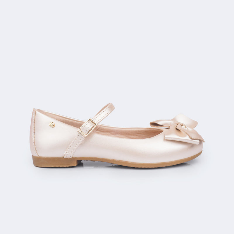 Sapatilha Infantil Pampili Angel Perolada Nude