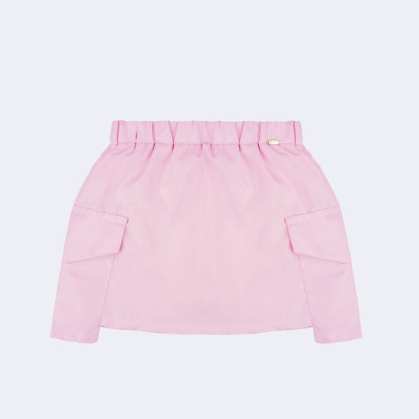 Saia Infantil Pampili Cargo Rosa Claro