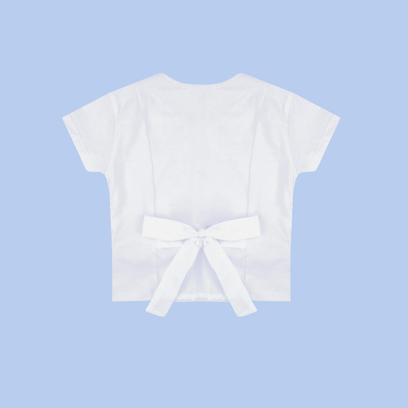 Camiseta Infantil Pampili Choose Joy Branca