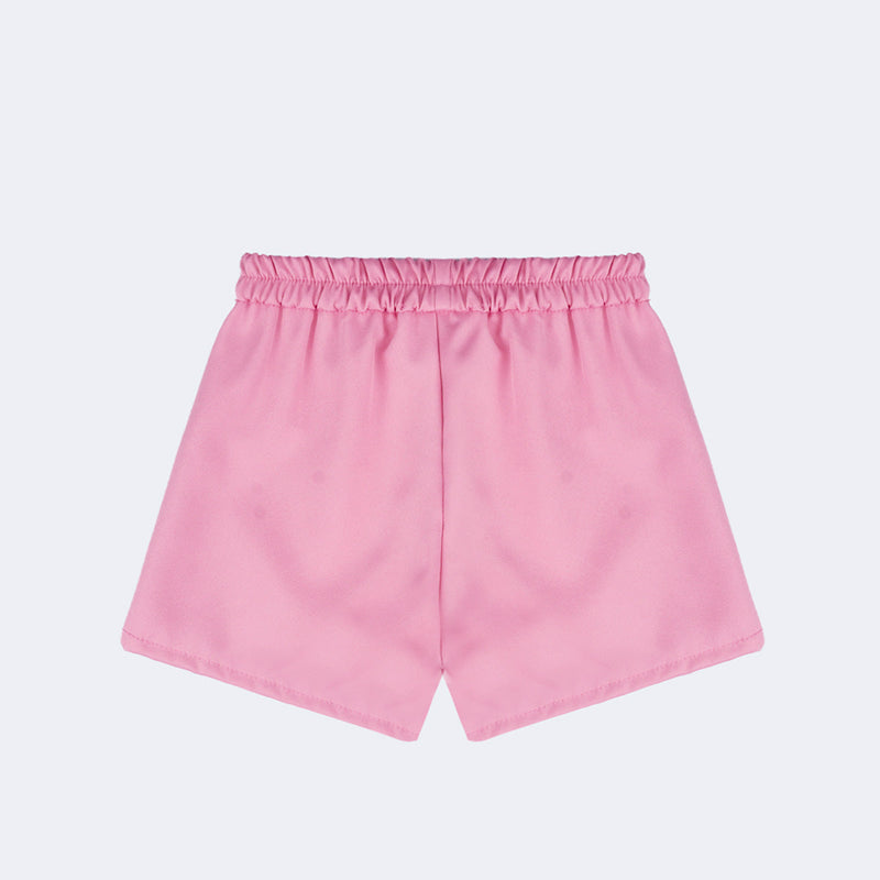 Short Saia Infantil Pampili em Alfaiataria Rosa