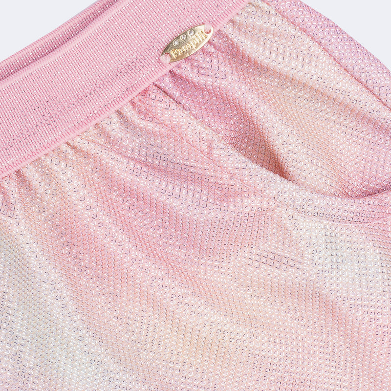 Short Infantil Pampili Tie Dye Rosa