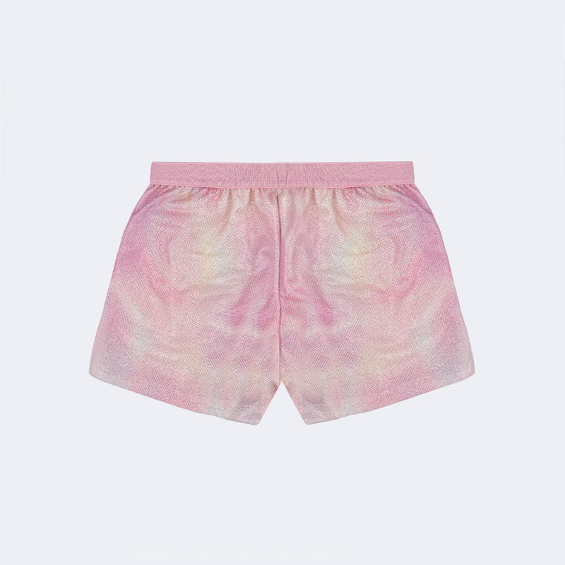 Short Infantil Pampili Tie Dye Rosa