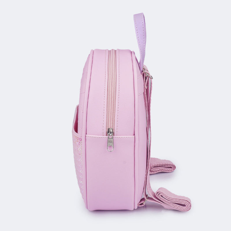 Mochila Infantil Pampili Cauda de Sereia Rosa