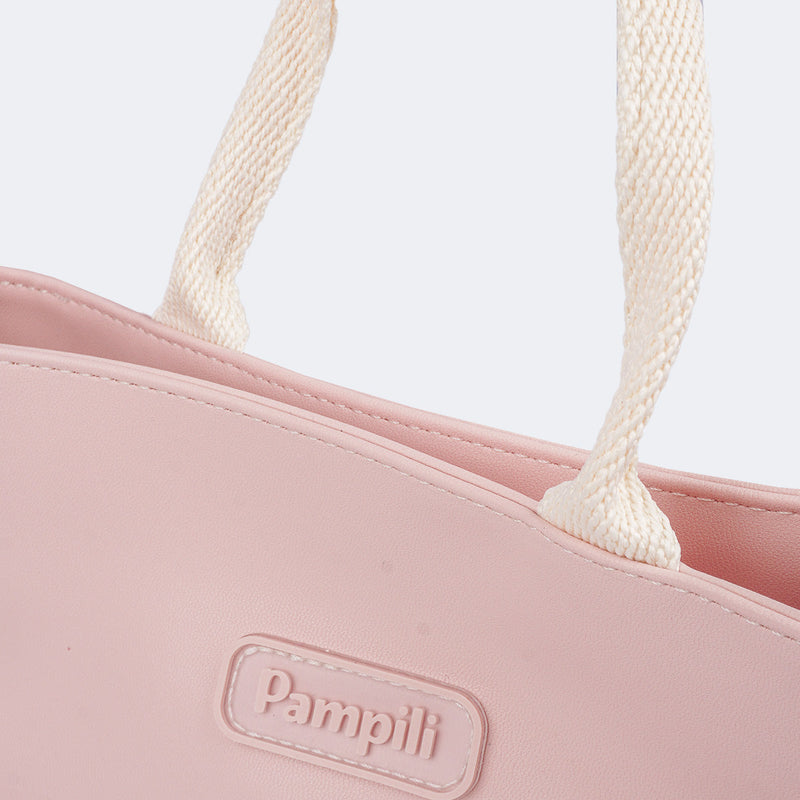 Bolsa Tote Bag Infantil Feminina Rosa