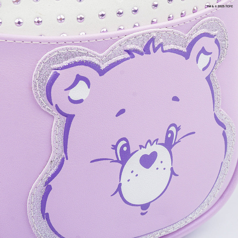Bolsa Tiracolo Infantil Pampili Ursinhos Carinhosos Lilás