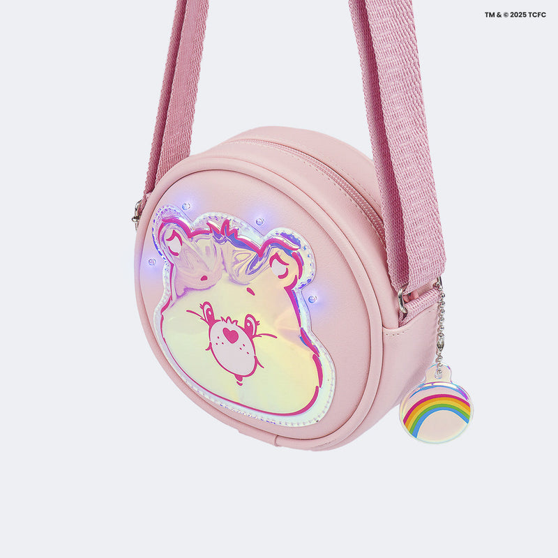 Bolsa de Led Infantil Pampili Ursinhos Carinhosos Rosa