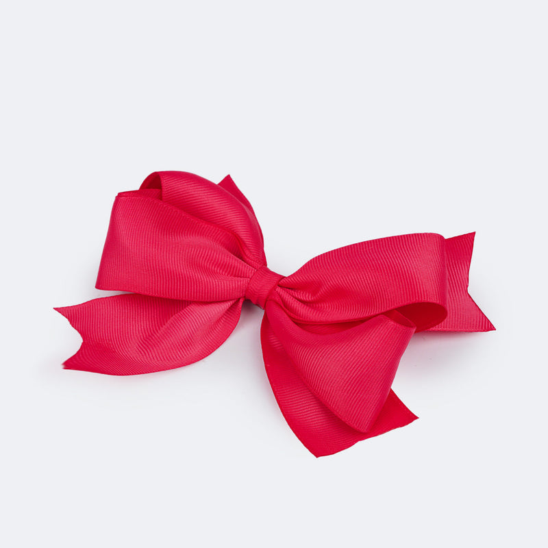 Presilha de Cabelo Pampili Laço Duplo em Fita Pink
