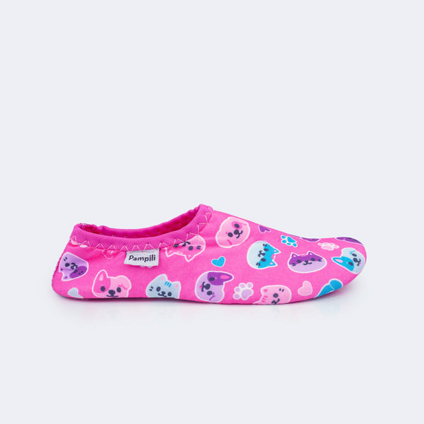 Sapatilha Infantil Bem-Me-Quer Pets Rosa