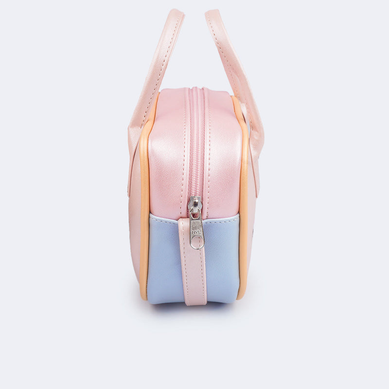 Bolsa Tiracolo Infantil Pampili Alça Dupla Colorida