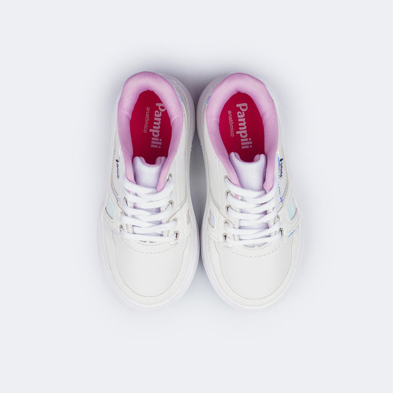 Tênis Infantil Feminino XP24 Customize Branco