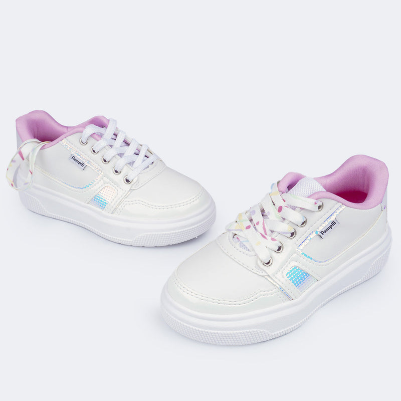 Tênis Infantil Feminino XP24 Customize Branco