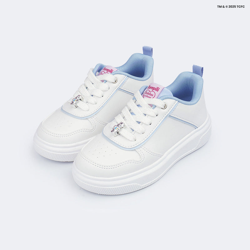 Tênis Infantil Feminina XP24 Ursinhos Carinhosos Branco Azul