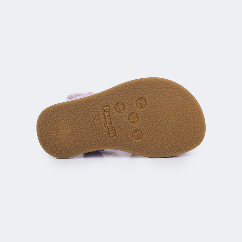 Sandália Infantil Espadrilhe Pampili Lala Colorida