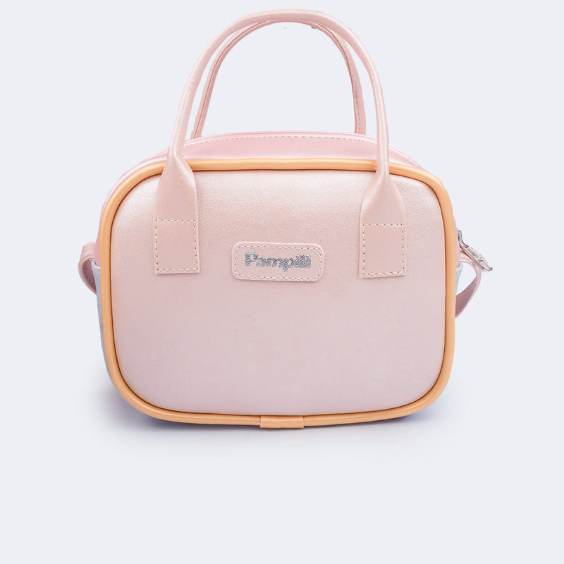 Bolsa Tiracolo Infantil Pampili Alça Dupla Colorida