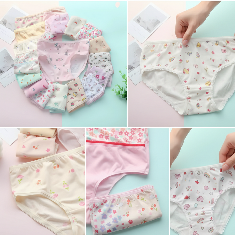 Kit Calcinha Infantil Sensação - A Calcinha Que as Mães Mais Compram