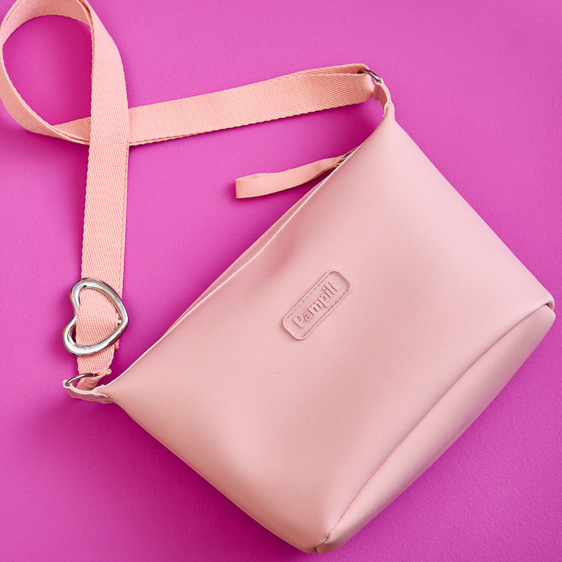 Bolsa Box Tiracolo Feminina Rosa