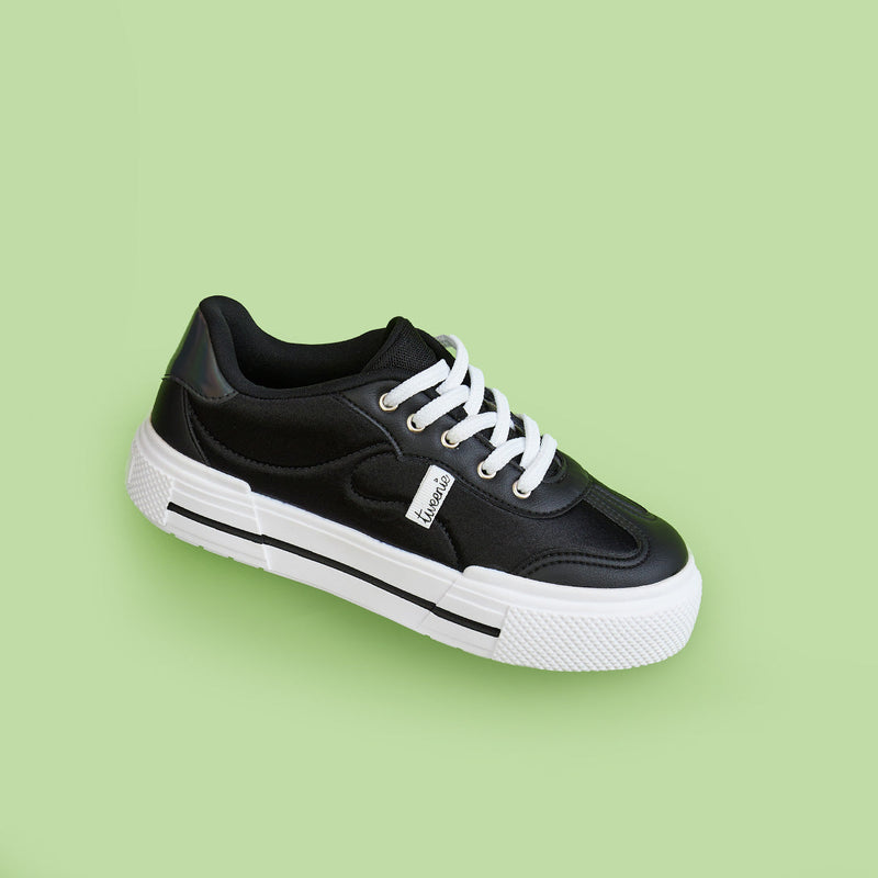 Tênis Feminino Tweenie Space Comfy Lycra Preto