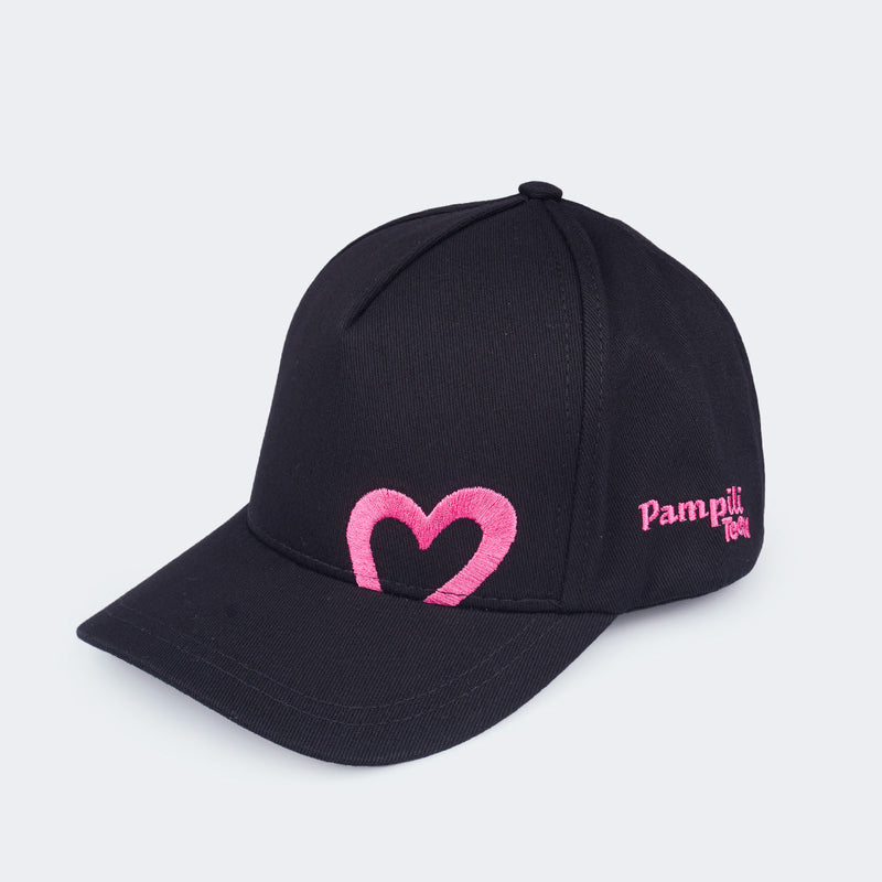 Boné Feminino Bordado Preto