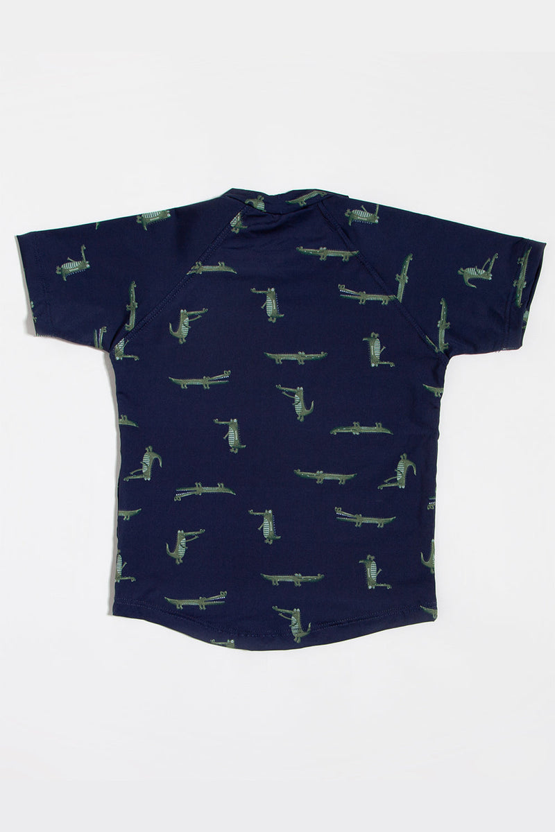 Kit Sunga e Blusa UV Jacaré