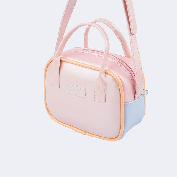 Bolsa Tiracolo Infantil Pampili Alça Dupla Colorida